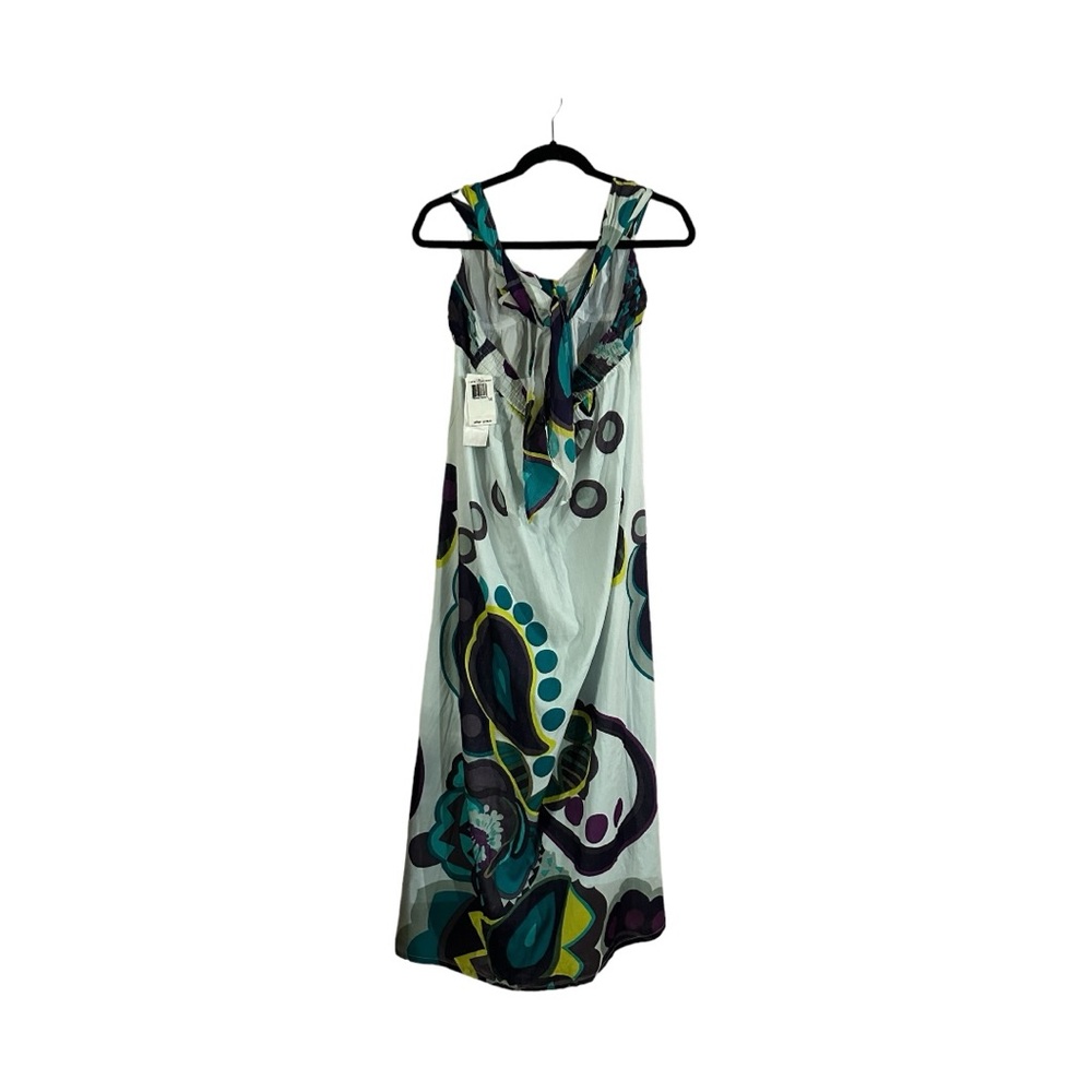 French Connection (Bloomingdale’s) halter maxi pantsuit Size large 100% cotton!